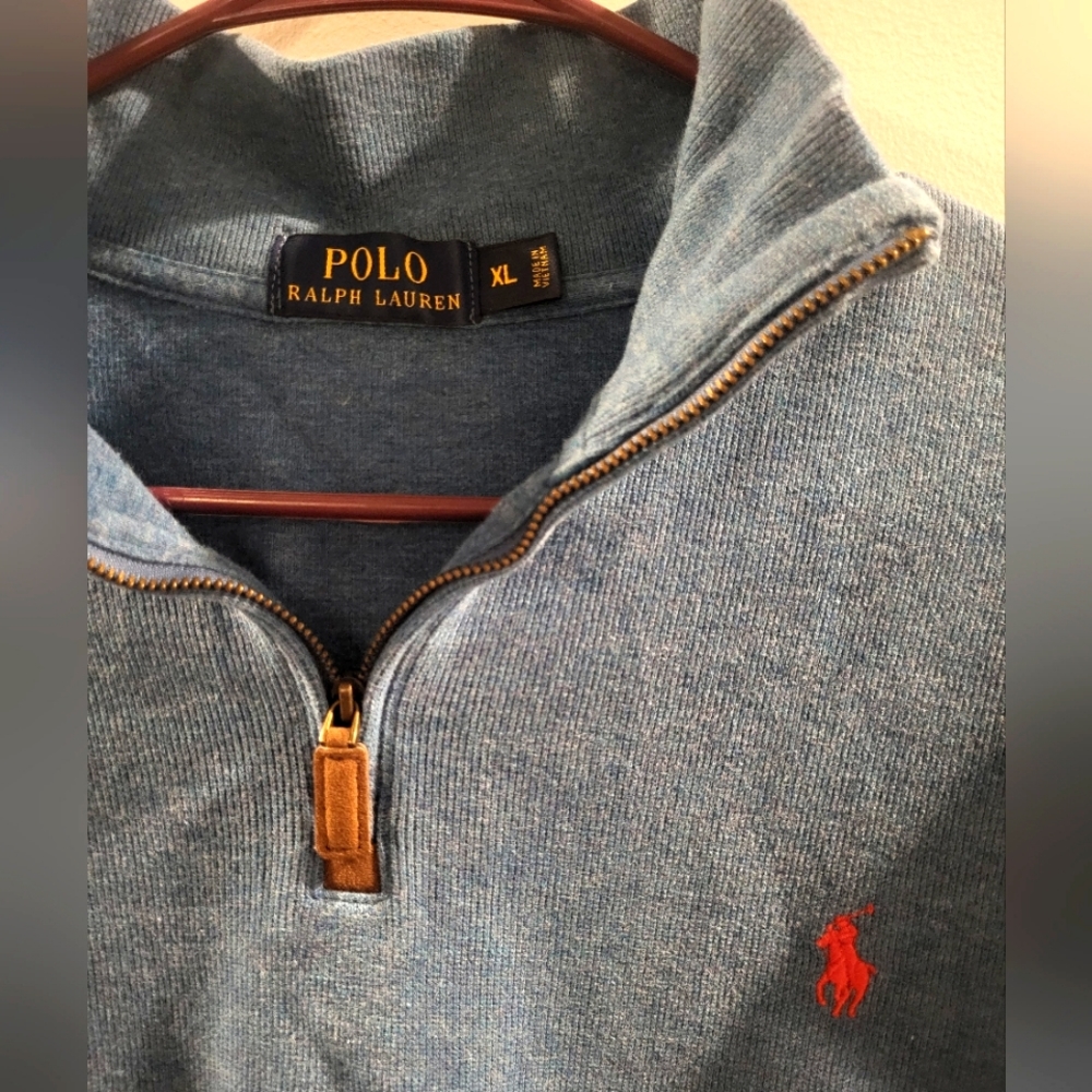 Polo by Ralph Lauren Men's 1/4 zip sweater
